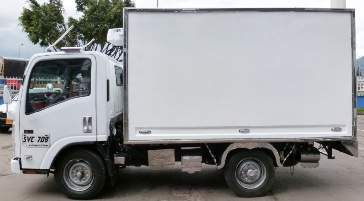 Furgón para camio Chevrolet NHR de 2 toneladas